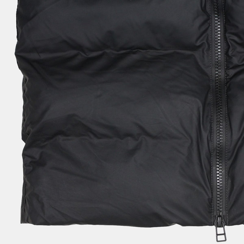 Rains Alta Long Puffer Jacket / Size XS / Long / Mens / Black / Polyester