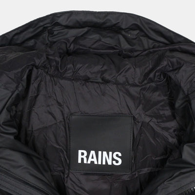 Rains Alta Long Puffer Jacket / Size XS / Long / Mens / Black / Polyester