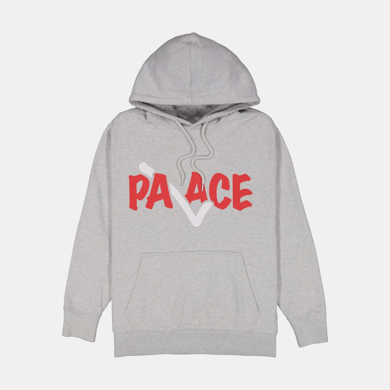 Palace Grey Correct Hoodie Size S Small