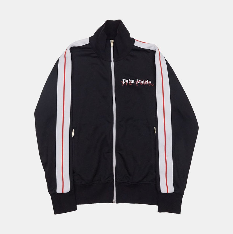 Palm Angels Black Die Punk Track Jacket Size Small